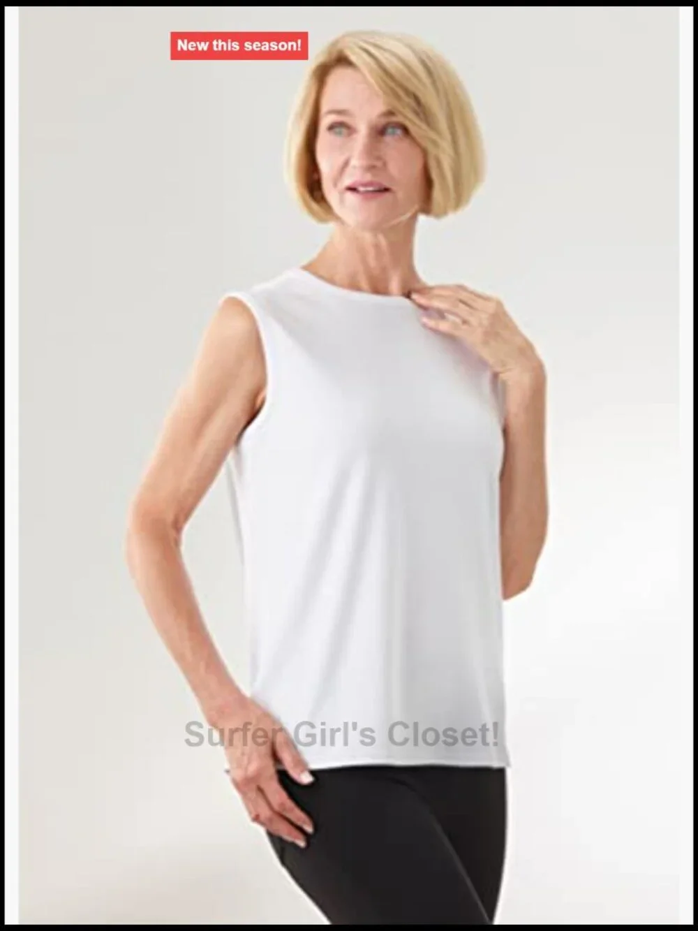 Adaptive Sleeveless Camisole 3-Pack, Open Back Undershirt for Women